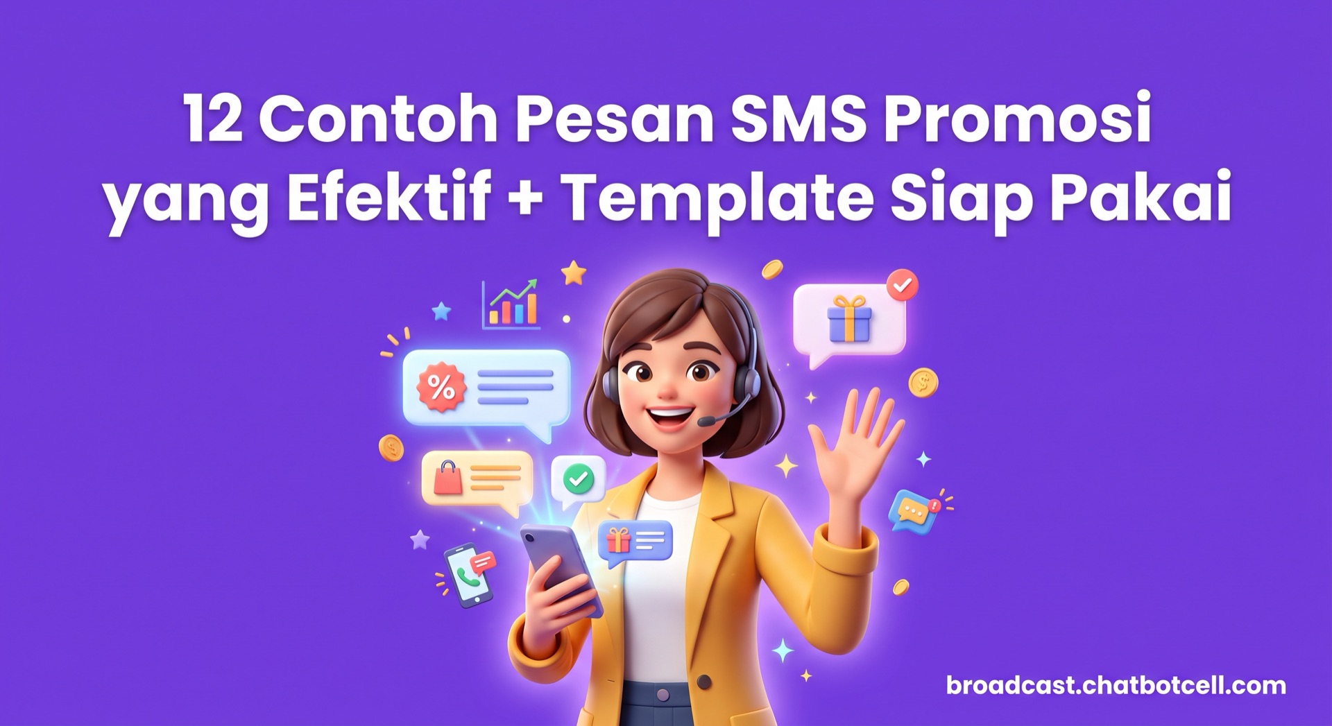12 Contoh Pesan SMS Promosi yang Efektif + Template Siap Pakai