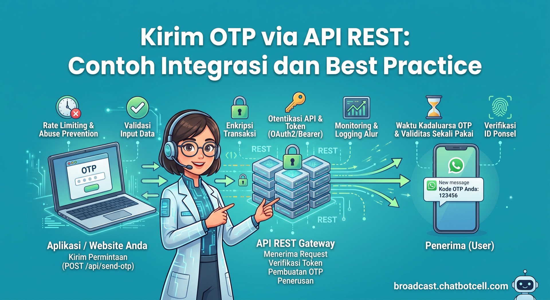 Kirim OTP via API REST: Contoh Integrasi dan Best Practice