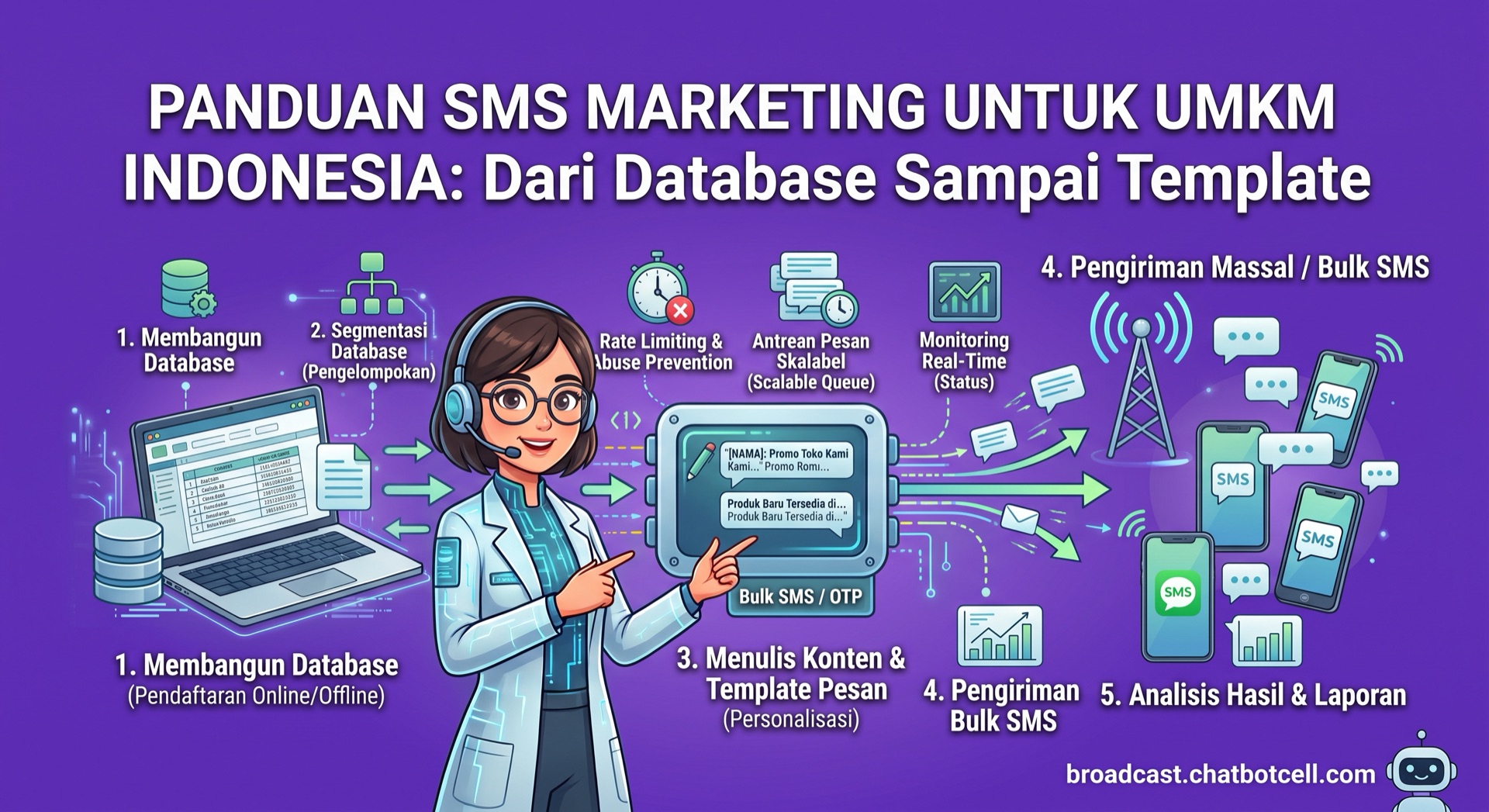 Panduan SMS Marketing untuk UMKM Indonesia: Dari Database Sampai Template